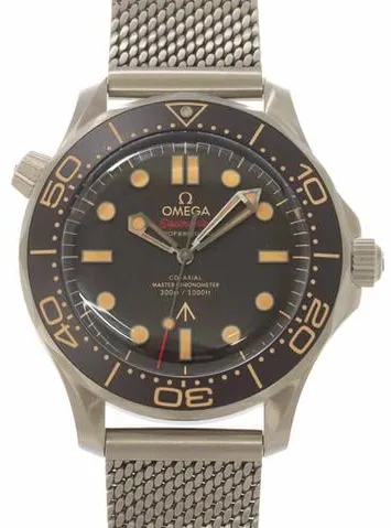 Omega Seamaster Diver 300M 210.90.42.20.01.001 42mm Titanium Brown