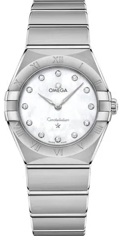Omega Constellation Quartz 131.10.28.60.55.001 28mm Stainless steel Mother-of-pearl