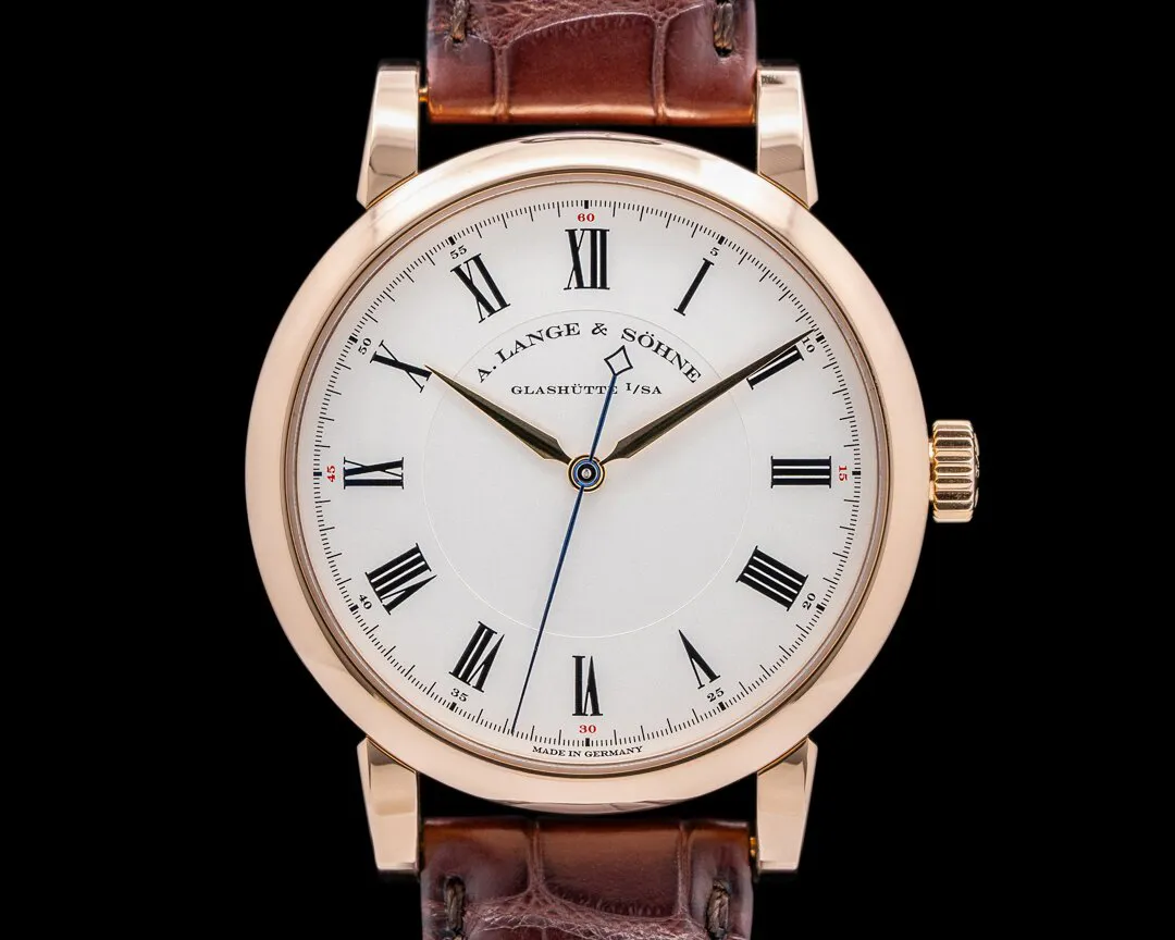 A. Lange & Söhne Richard Lange 232.032 40.5mm Rose gold Silver