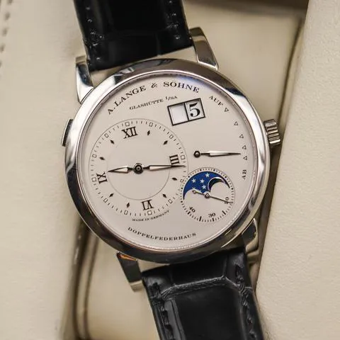 A. Lange & Söhne Lange 1 109.025 38.5mm Platinum Silver