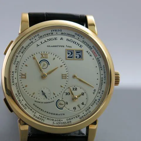 A. Lange & Söhne Lange 1 116.021 42mm Yellow gold Silver 11