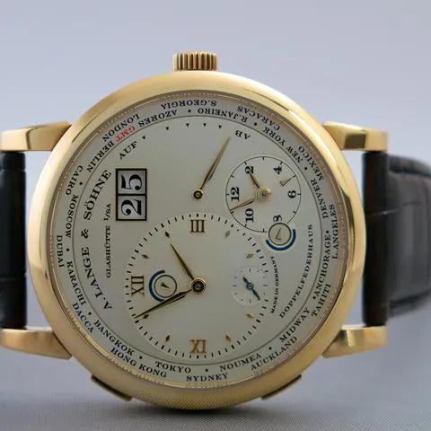 A. Lange & Söhne Lange 1 116.021 42mm Yellow gold Silver 6