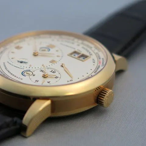 A. Lange & Söhne Lange 1 116.021 42mm Yellow gold Silver 12