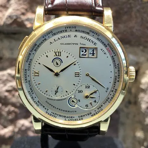 A. Lange & Söhne Lange 1 116.021 42mm Yellow gold Silver