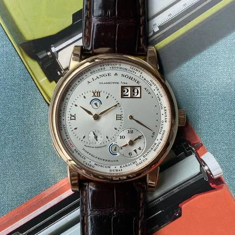 A. Lange & Söhne Lange 1 116.032 42mm Rose gold Silver