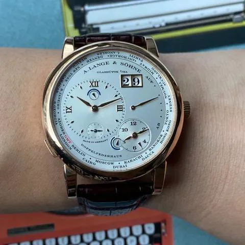 A. Lange & Söhne Lange 1 116.032 42mm Rose gold Silver 2