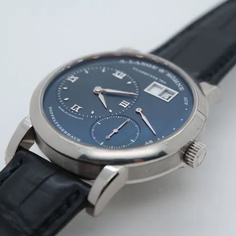 A. Lange & Söhne Lange 1 191.028 38.5mm White gold Blue 10