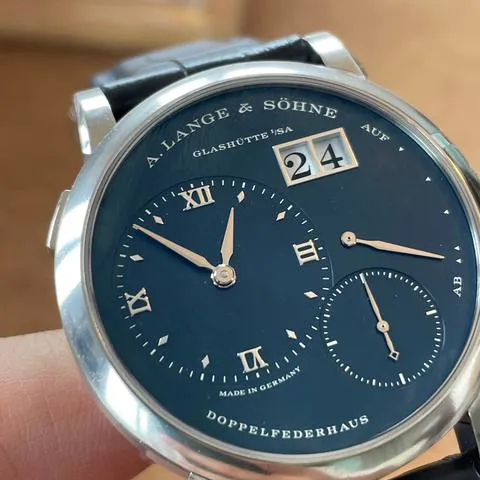 A. Lange & Söhne Lange 1 191.028 38.5mm White gold Blue 1