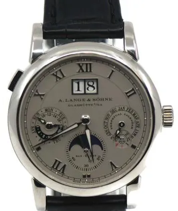 A. Lange & Söhne Langematik Perpetual 310.025 38.5mm Platinum Silver