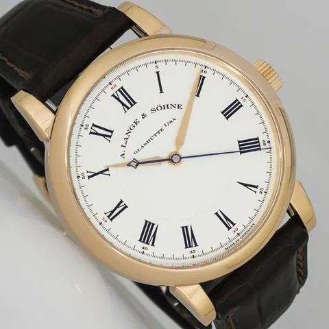 A. Lange & Söhne Richard Lange 232.032 40.5mm Rose gold Silver