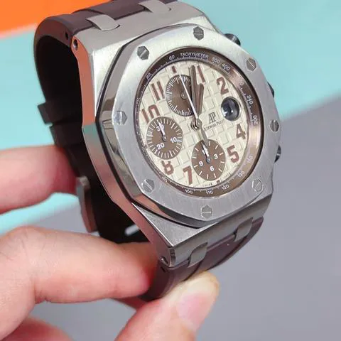 Audemars Piguet Royal Oak Offshore 26470ST.OO.A801CR.01 42mm Stainless steel Beige 3