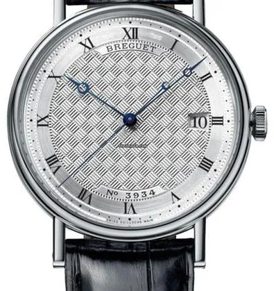 Breguet Classique 5177BB/12/9V6 39mm White gold Silver