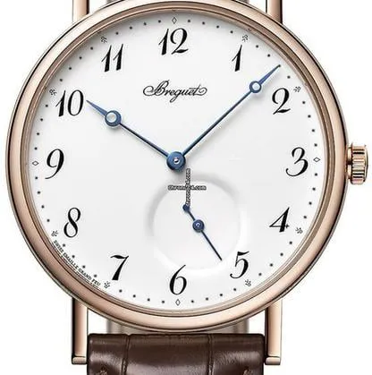 Breguet Classique 7147BR/29/9WU 40mm Rose gold White