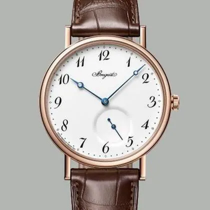 Breguet Classique 7147BR/29/9WU 40mm Rose gold White