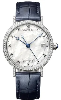 Breguet Classique 9068BB/52/976/DD00 33.5mm White gold White