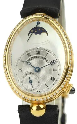 Breguet Reine de Naples 8908BA/52/864.D00D 36.5mm Yellow gold Mother-of-pearl