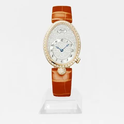 Breguet Reine de Naples 8938BR/8D/964/DD0D 36.5mm Yellow gold White