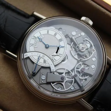 Breguet Tradition 7097BB/G1/9WU 40mm White gold Silver