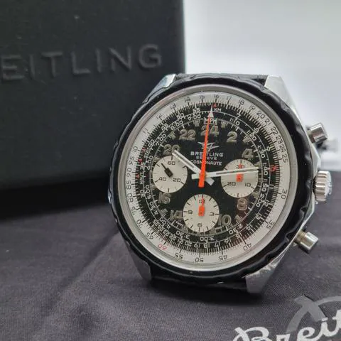 Breitling Navitimer Cosmonaute 0819 48mm Stainless steel Black