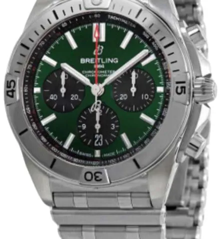 Breitling Chronomat AB0134101L1A1 42mm Stainless steel Green