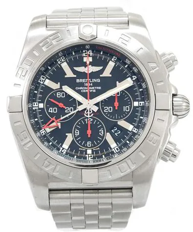 Breitling Chronomat AB0412 47mm Stainless steel Black