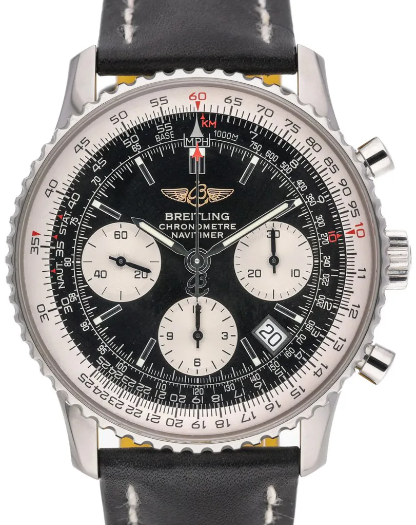 Breitling Navitimer A23322 41mm Stainless steel Black