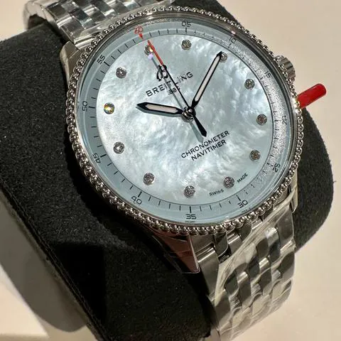 Breitling Navitimer A77320171C1A1 32mm Stainless steel Mother-of-pearl