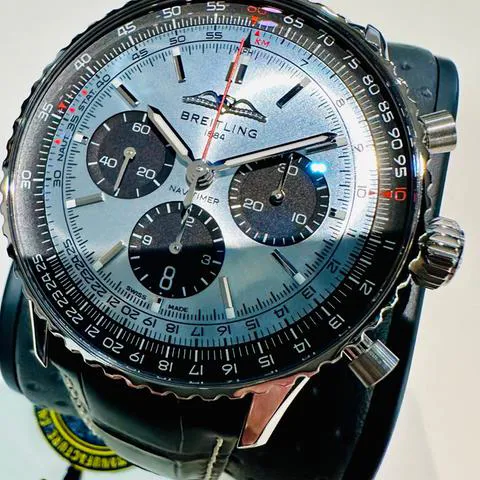 Breitling Navitimer AB0138241C1P1 43mm Stainless steel Blue