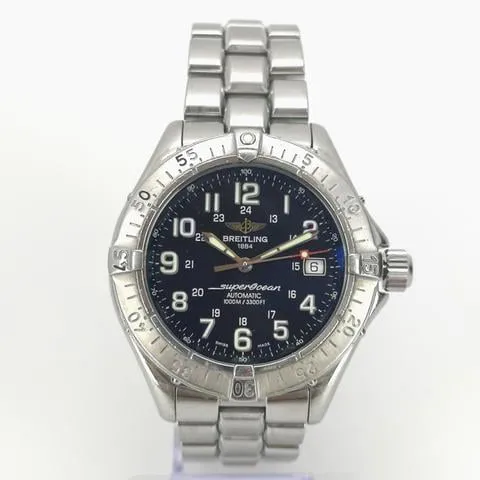Breitling Superocean A17340 41mm Stainless steel Blue