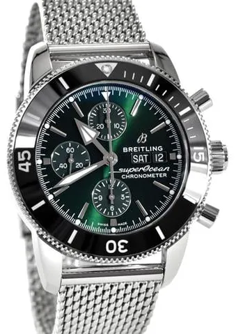 Breitling Superocean Heritage A13313121L1A1 44mm Stainless steel Green