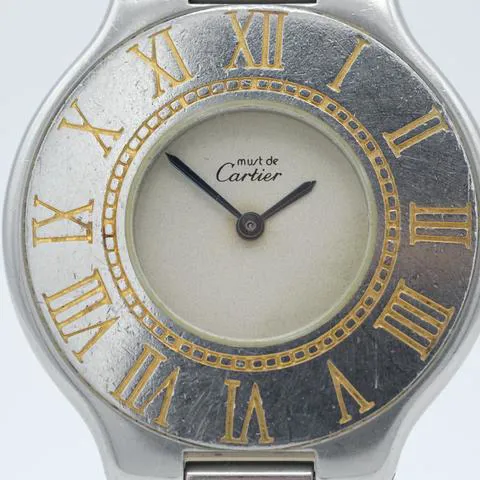 Cartier 21 Must de Cartier 1340 28mm Stainless steel Silver