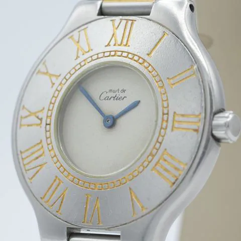 Cartier 21 Must de Cartier 1340 28mm Stainless steel Silver 1