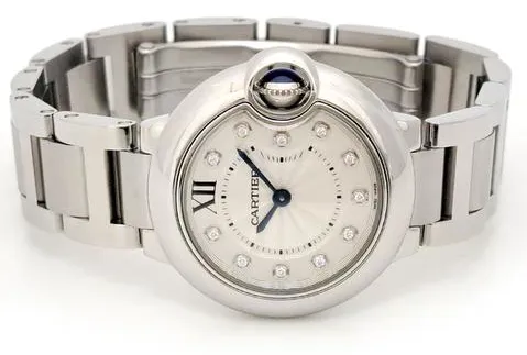 Cartier Ballon Bleu 28mm WE902073 28mm Stainless steel Silver 1