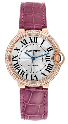 Cartier Ballon Bleu 36mm WE900551 36.5mm Rose gold White 7