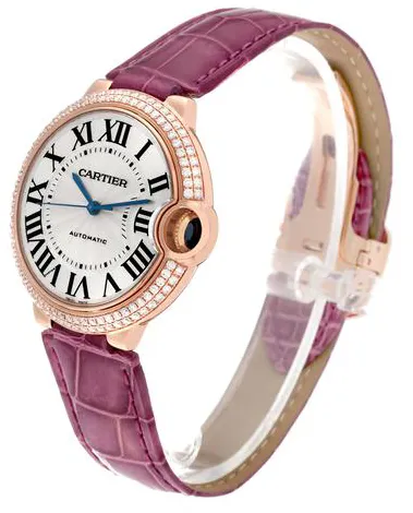 Cartier Ballon Bleu 36mm WE900551 36.5mm Rose gold White 6