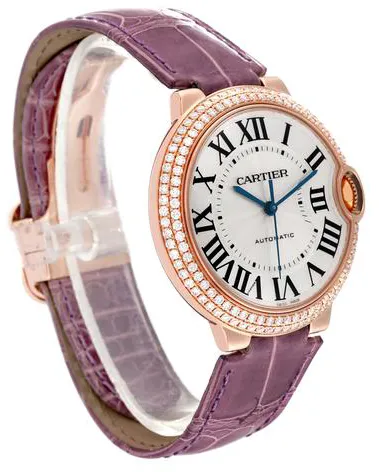 Cartier Ballon Bleu 36mm WE900551 36.5mm Rose gold White 3