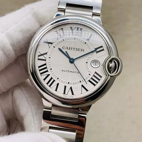 Cartier Ballon Bleu 42mm W69012Z4 42mm Stainless steel Silver