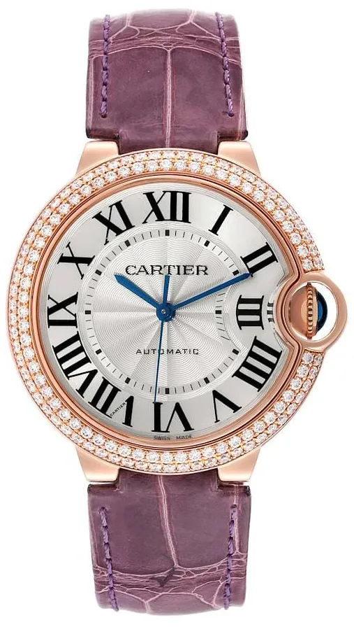 Cartier Ballon Bleu de Cartier WE900551 36.5mm Rose gold White