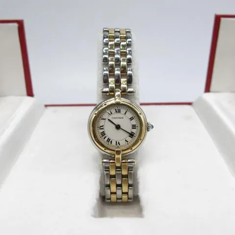 Cartier Panthère 166920 24mm Yellow gold and Stainless steel White