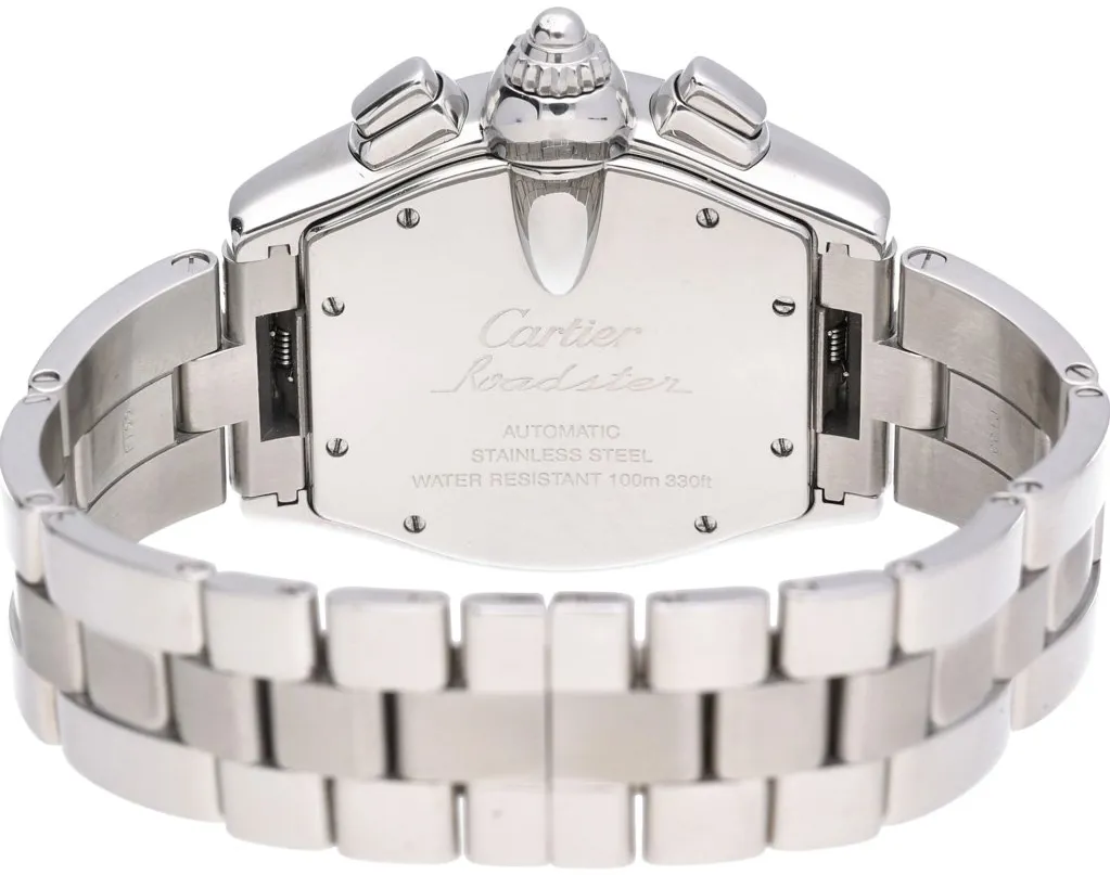 Cartier Roadster 2618 40mm Stainless steel White 7