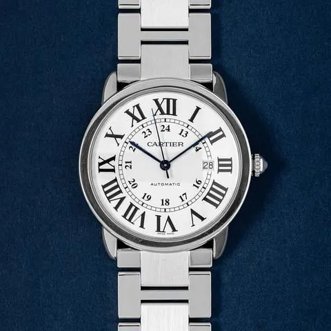 Cartier Ronde Croisière de Cartier WSRN0035 40mm Stainless steel Silver