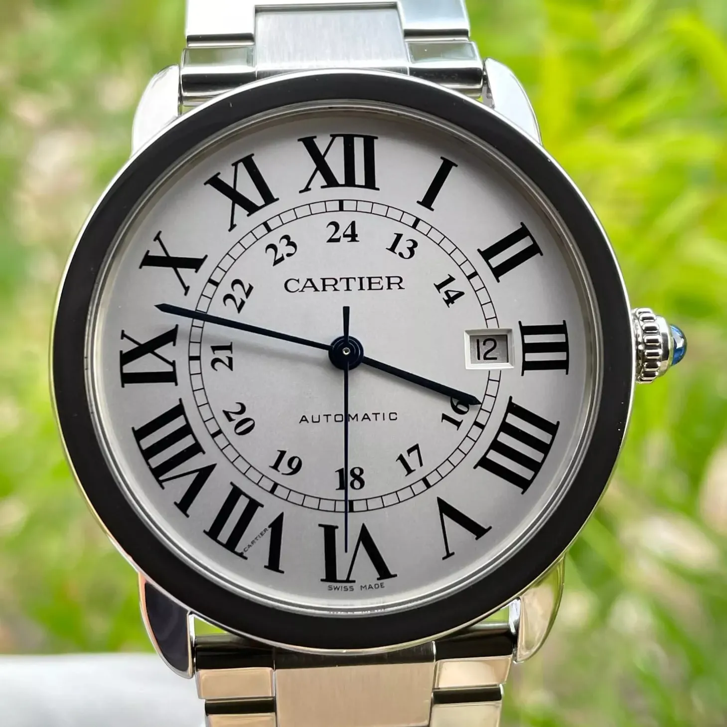 Cartier Ronde Solo de Cartier W6701011 42mm Stainless steel Silver