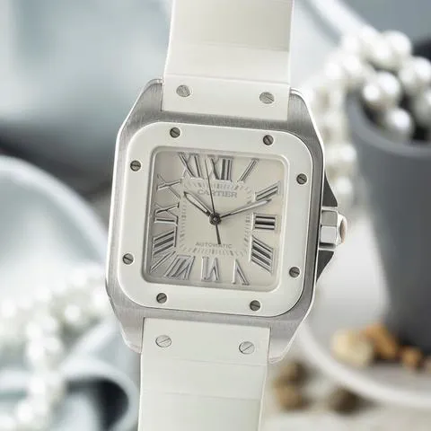 Cartier Santos 100 W20122U2 44mm Stainless steel