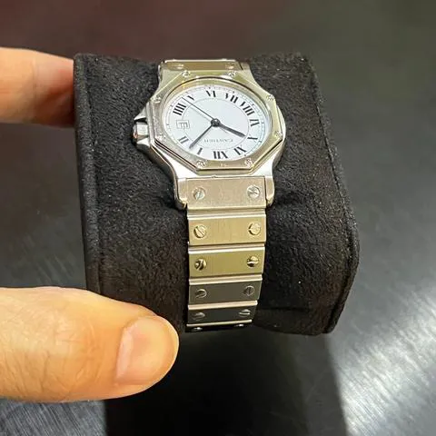 Cartier Santos 2965 38mm Stainless steel White 4