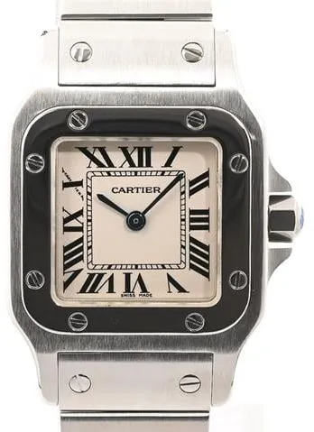 Cartier Santos W20056D6 26mm Stainless steel White