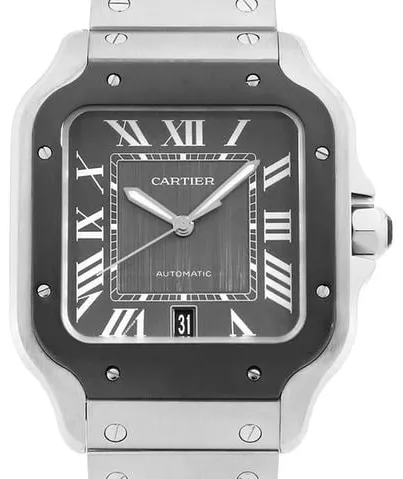 Cartier Santos WSSA0037 40mm Stainless steel Gray