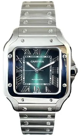 Cartier Santos WSSA0061 42mm Stainless steel Green