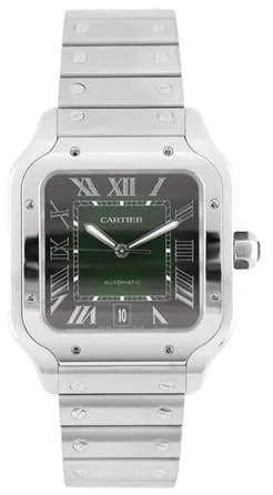 Cartier Santos WSSA0062 40mm Stainless steel Green