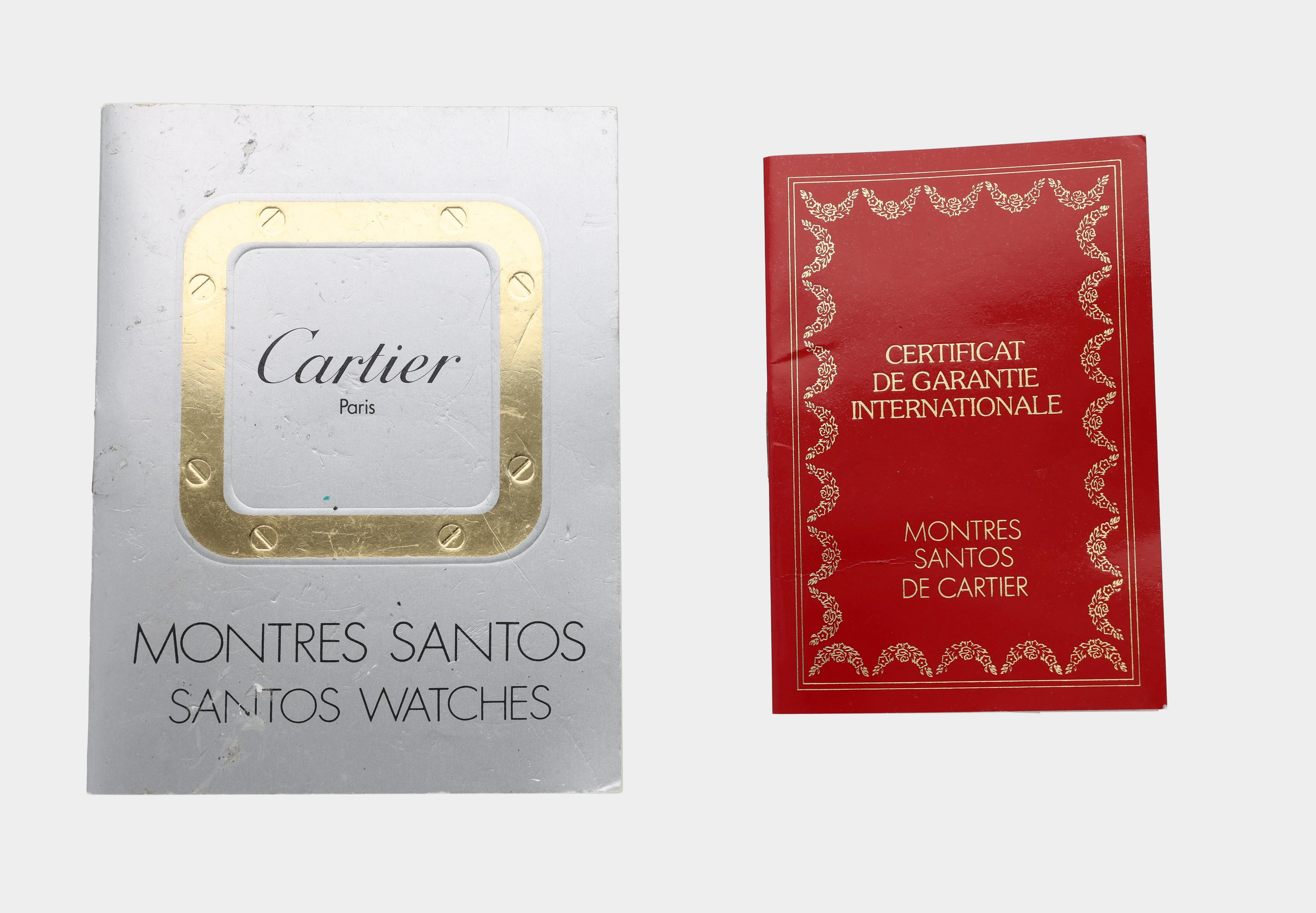 Cartier Santos 115516 29mm Yellow gold and Stainless steel Beige 5