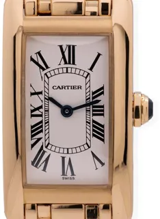 Cartier Tank Américaine 1710 Yellow gold Silver